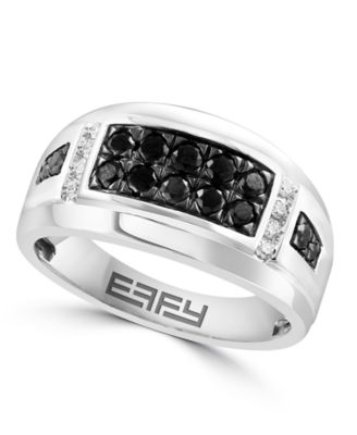 EFFY&reg; Men's Diamond (3/4 ct. t.w.) Ring in 14k Gold (Also in Sapphire)