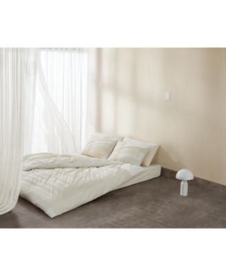 Closeout Calvin Klein Naturals Pure Grid Comforter Set Bedding