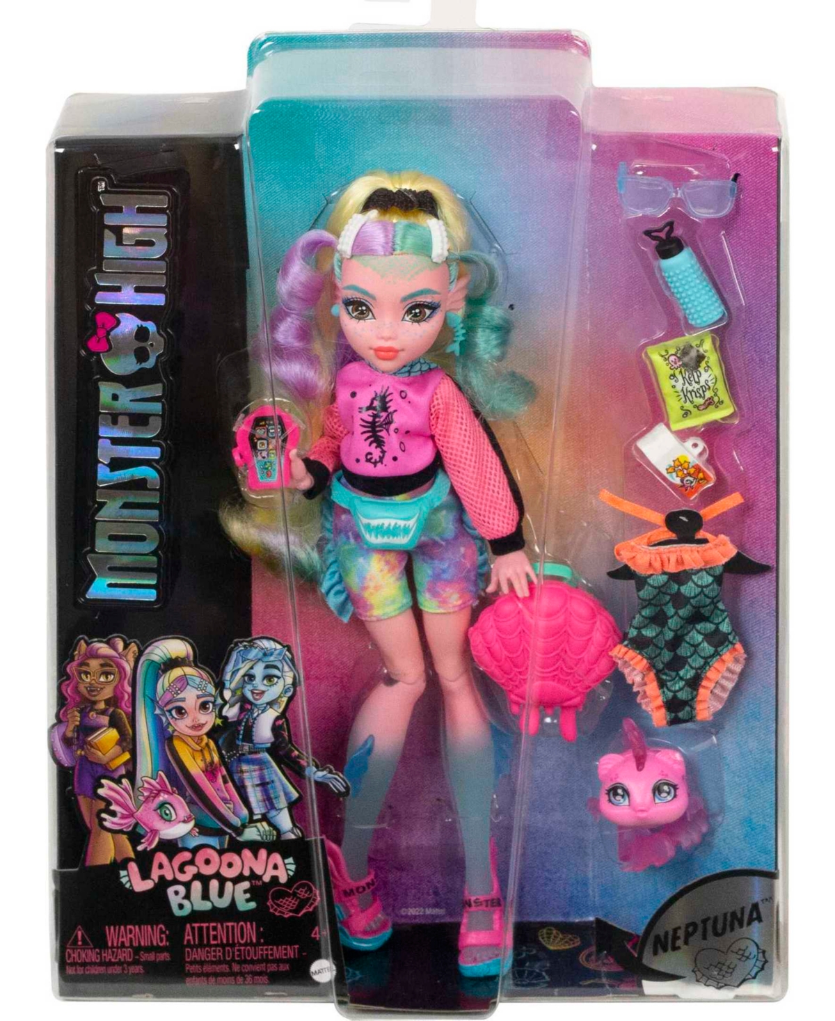 Shop Monster High Lagoona Blue Doll In Multi