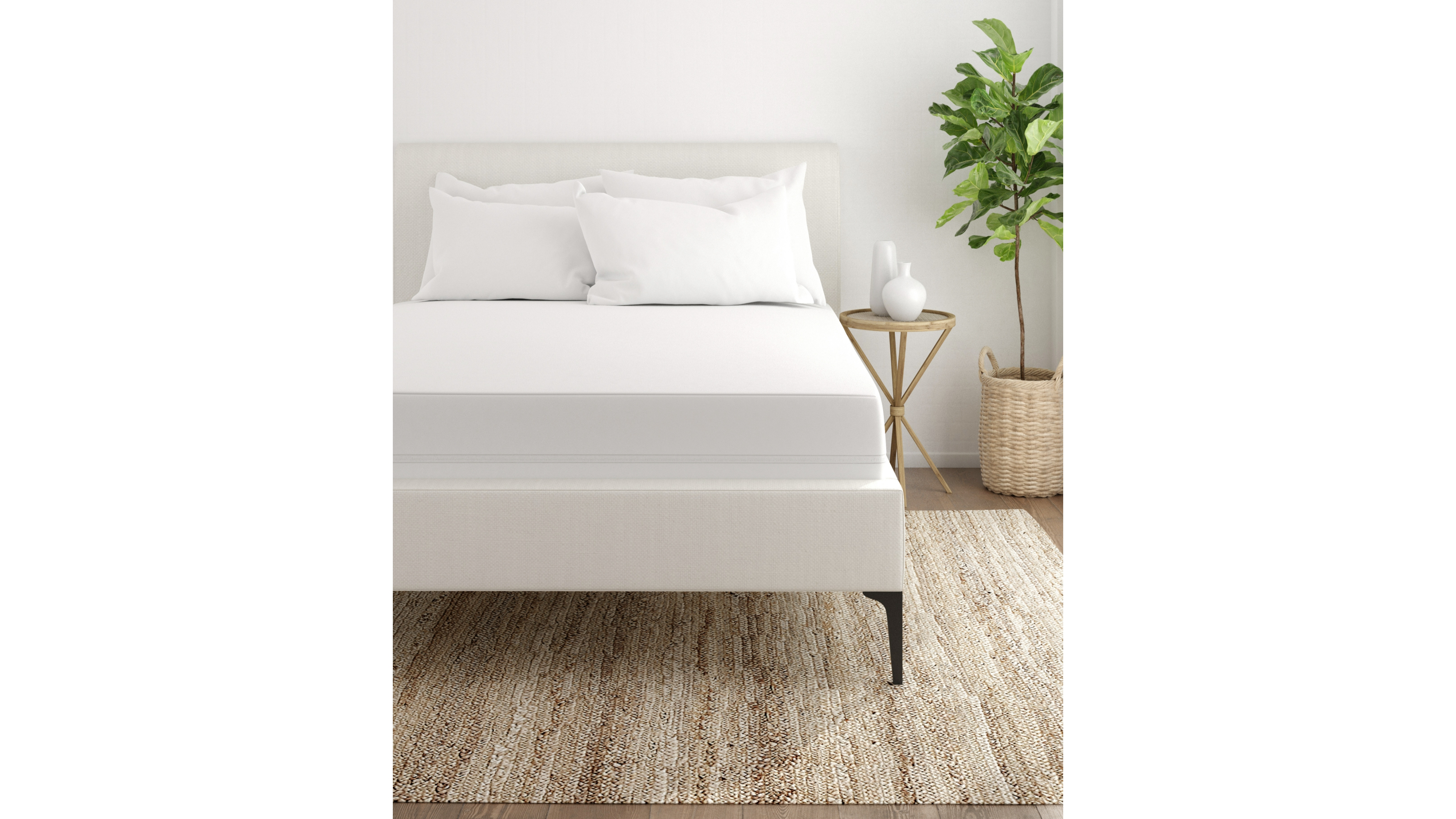 ienjoy Home Bed Bug And Spill Proof Zippered Mattress Protector, Twin