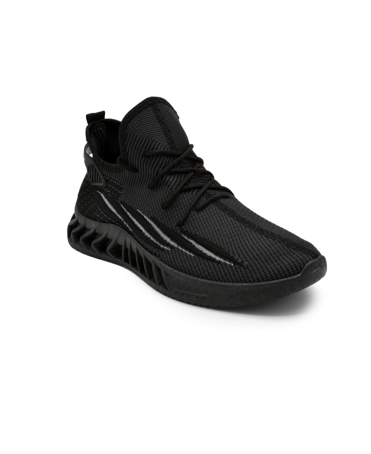 Мужские кроссовки Akademiks Fit 3.0 Knit Jogger, цвет: Чёрный — фото 1