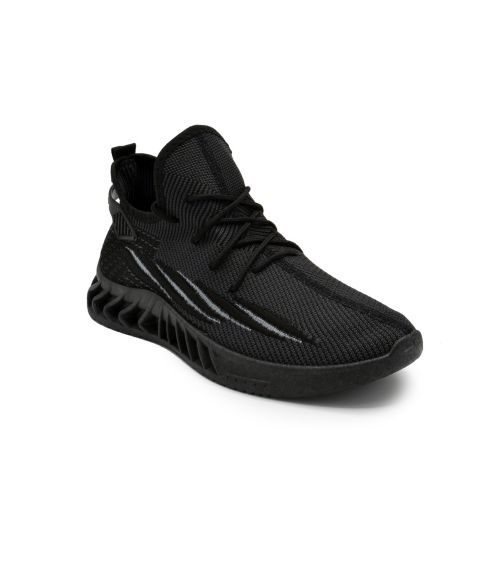 Мужские кроссовки Akademiks Fit 3.0 Knit Jogger, цвет: Чёрный