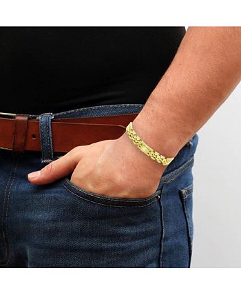 Macys mens top gold bracelets