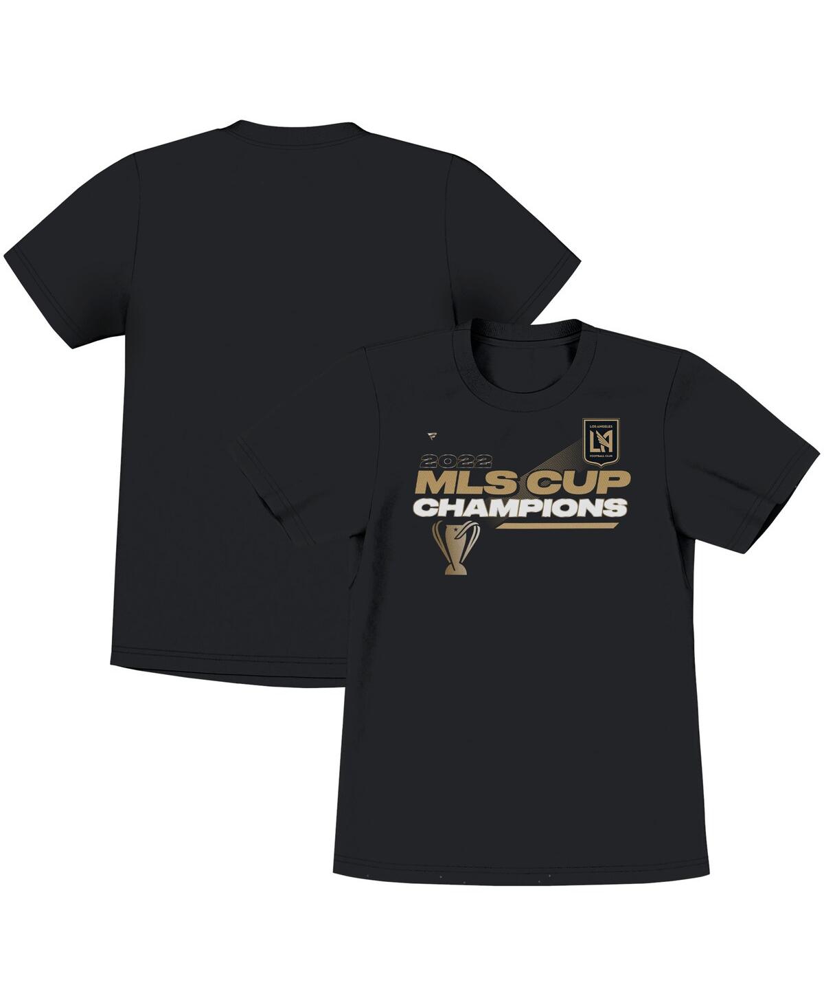 Boys and Girls Toddler FanaticsLafc 2022 Mls Cup Champions Locker Room T-shirt - Black