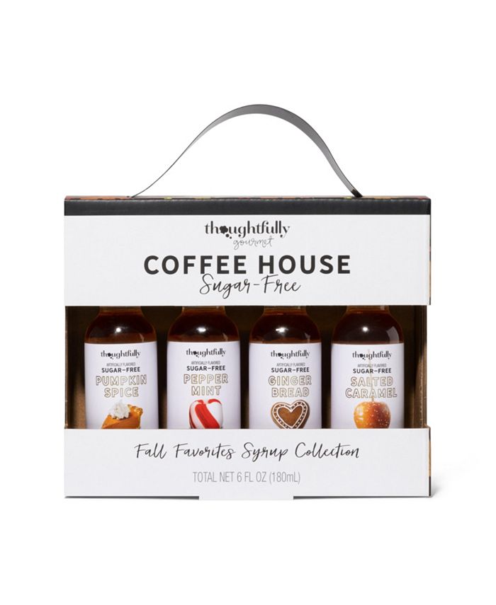 Thoughtfully Gourmet, Coffee House Fall Collection Gift Set, Set of 4