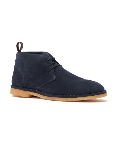 Мужские ботинки Anthony Veer George Suede Lace-Up Chukka, цвет: Океанский синий