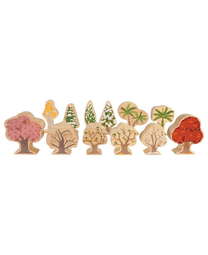 Kaplan Early Learning Four Seasons Wood Trees DoubleSided Macy's