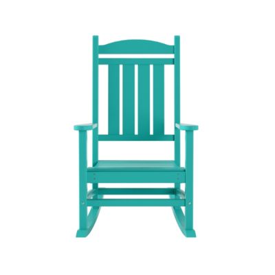 All-Weather Outdoor Patio Poly Classic Porch Rocking Chair