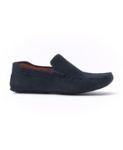 Macy's blue 2025 suede shoes