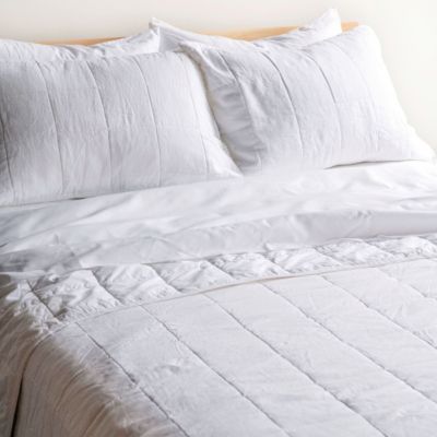 Linen Box Stitch Quilt - King/Cal King