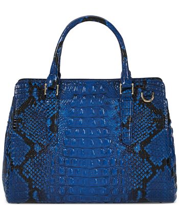 Brahmin Small Finley Ombre Melbourne Embossed Leather Satchel & Reviews ...