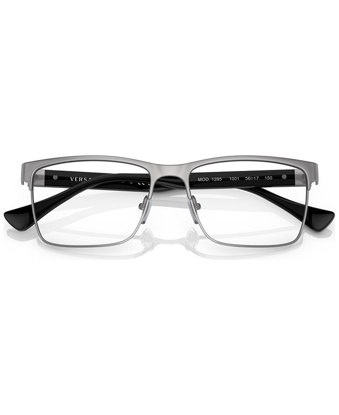 Versace Men's Rectangle Eyeglasses, VE128556-O - Macy's