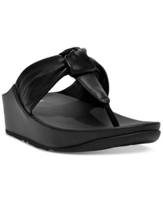 FitFlop - Women's Twiss II Knotted T-Strap Thong Sandals