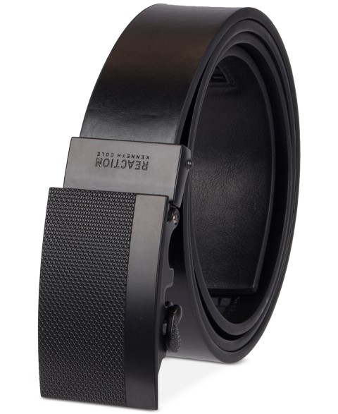 Мужские Kenneth Cole Reaction Men’s Exact System Track Lock Plaque Buckle Belt