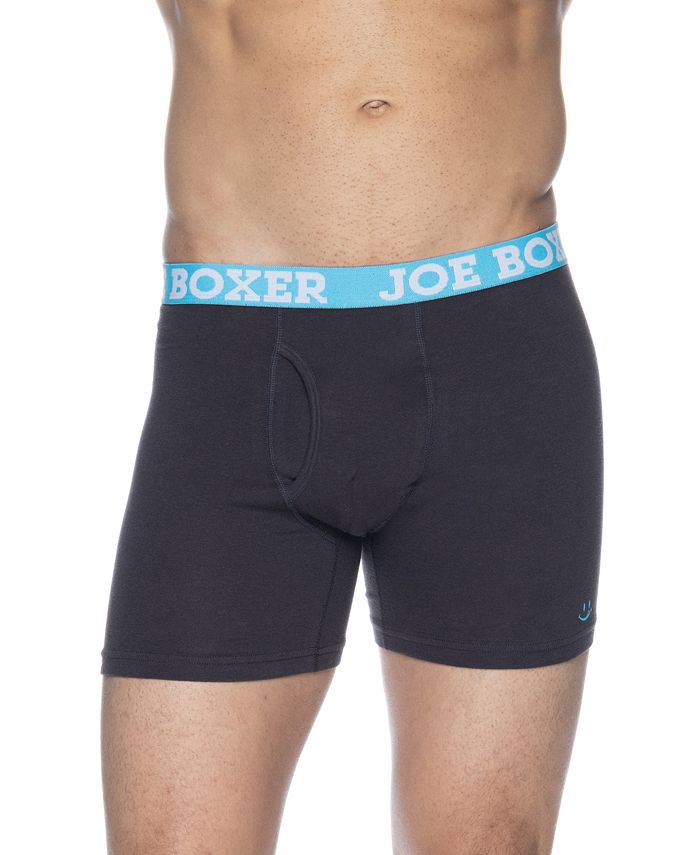 Joe Boxer Men's Stretch Boxer Briefs, Pack of 4 Macy's