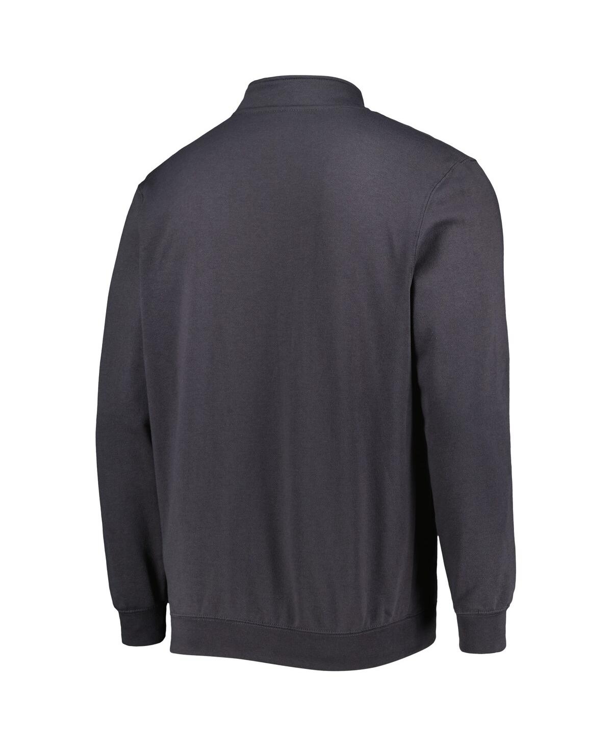 Colosseum Heathered Gray Maryland Terrapins Tortugas Team Logo Quarter-zip Jacket In Heathered Gray