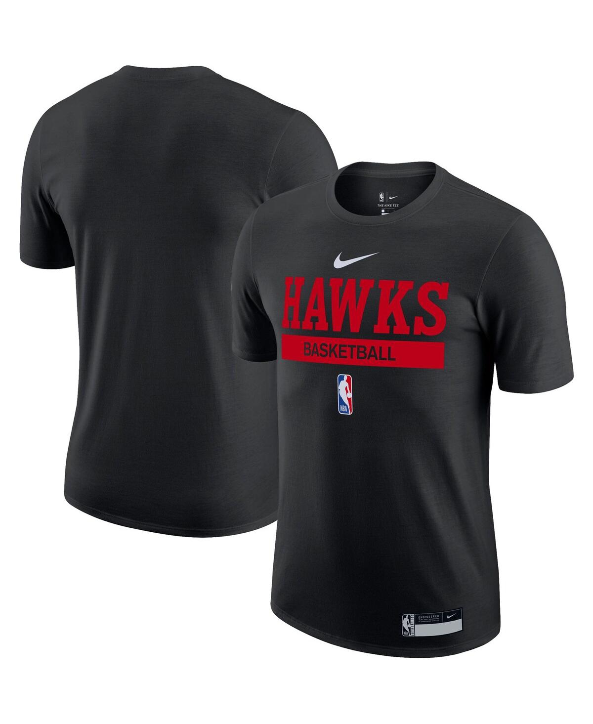 Men's Nike Black Atlanta Hawks 2022/23 Legend On-Court Practice Performance T-shirt