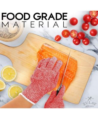 Cut Resistant Gloves Food Grade Level 5 Protection - Comfortable Safety Cut Resistant Work Gloves