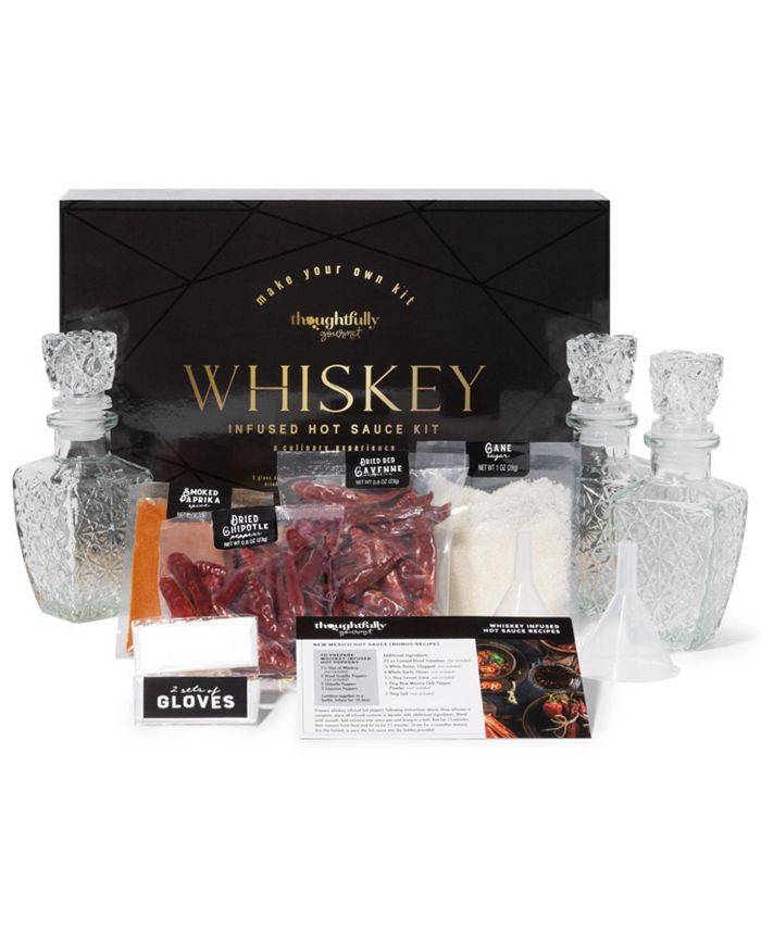 Thoughtfully Gourmet, Make Your Own Whiskey Infused Hot Sauce, DIY Gift