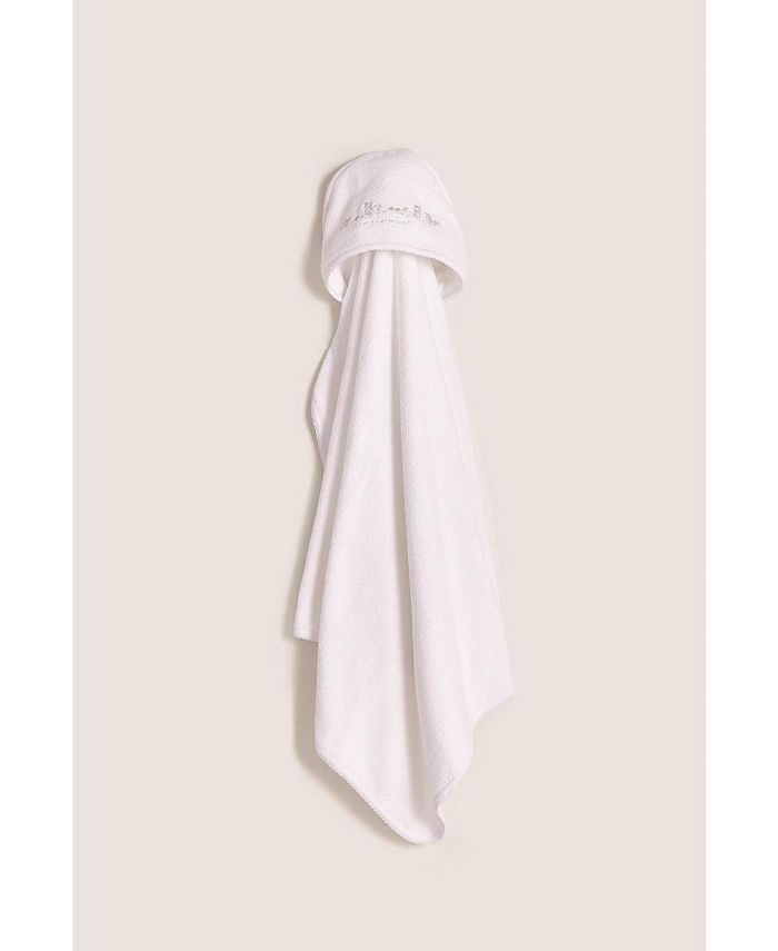 babycottons In The Woods Softest Towel & Mitten Made Of Premium Peruvian Pima Cotton for Infants