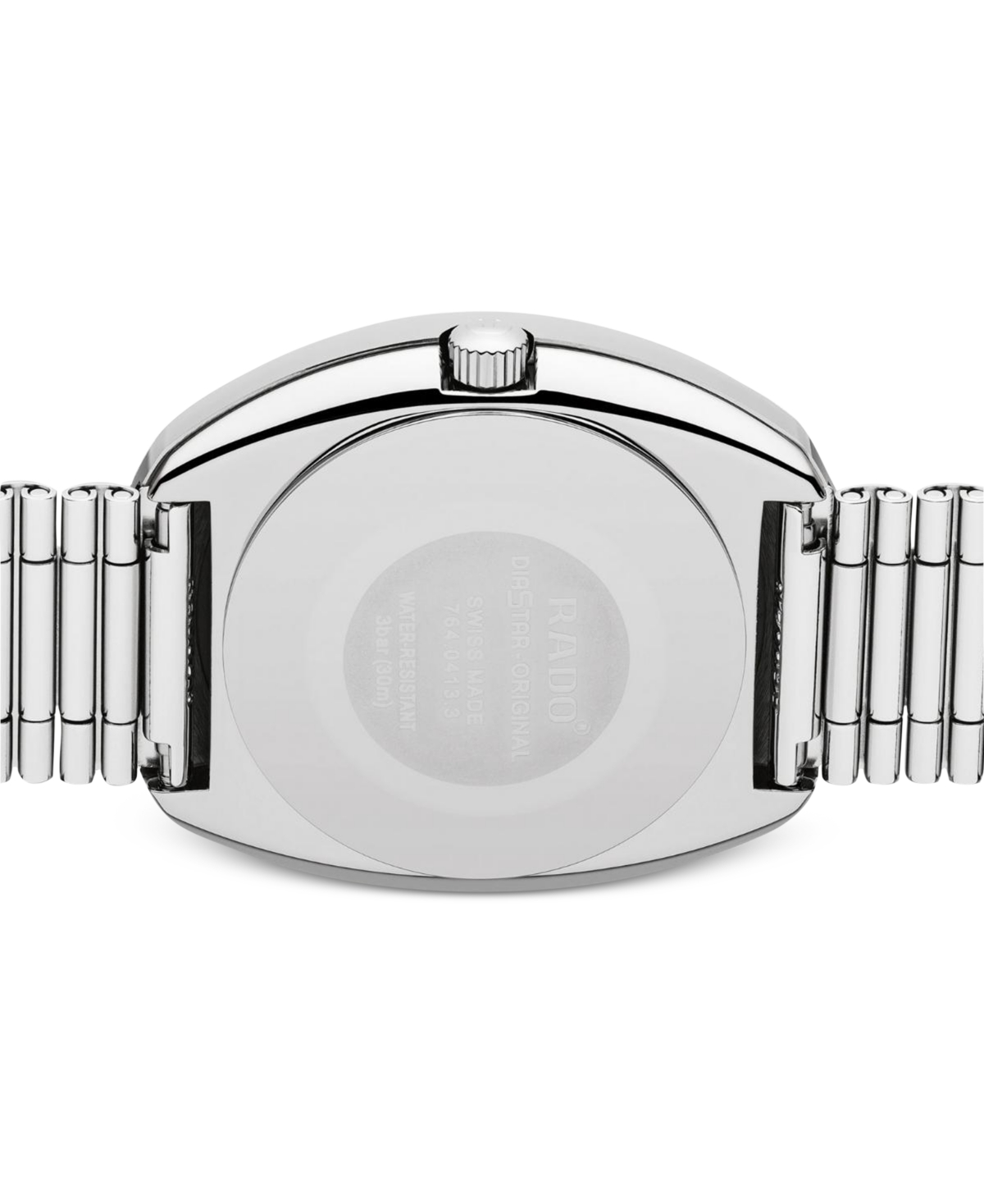 Shop Rado Original Men's Silver-tone Stainless Steel Bracelet Watch 35mm