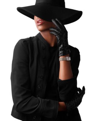 Women's Swiss DolceVita 18K Rose Gold & Stainless Steel Bracelet Watch 23x37mm