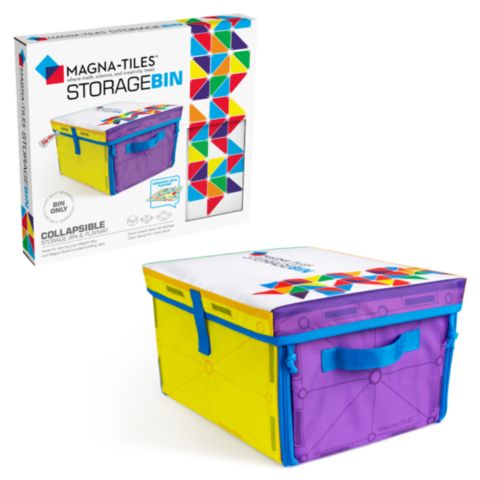 Детский конструктор Magna-Tiles® Collapsible Storage Bin & Play-Mat, Ages 3+