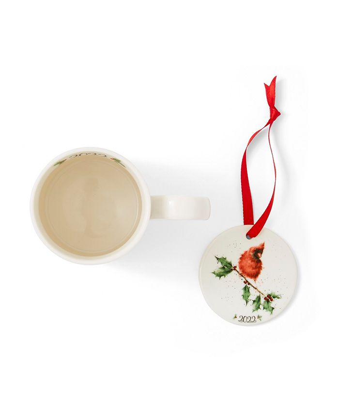 Wrendale Designs Mug and Ornament Set 2022 Bird Macy's