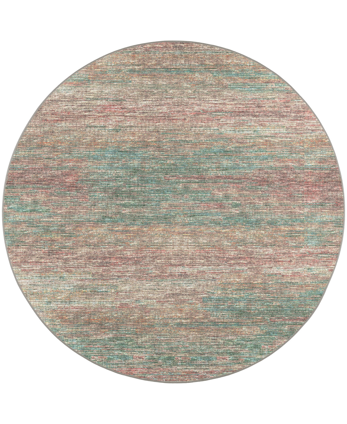 D Style Koda Kda-1 8' x 8' Round Area Rug - Mocha