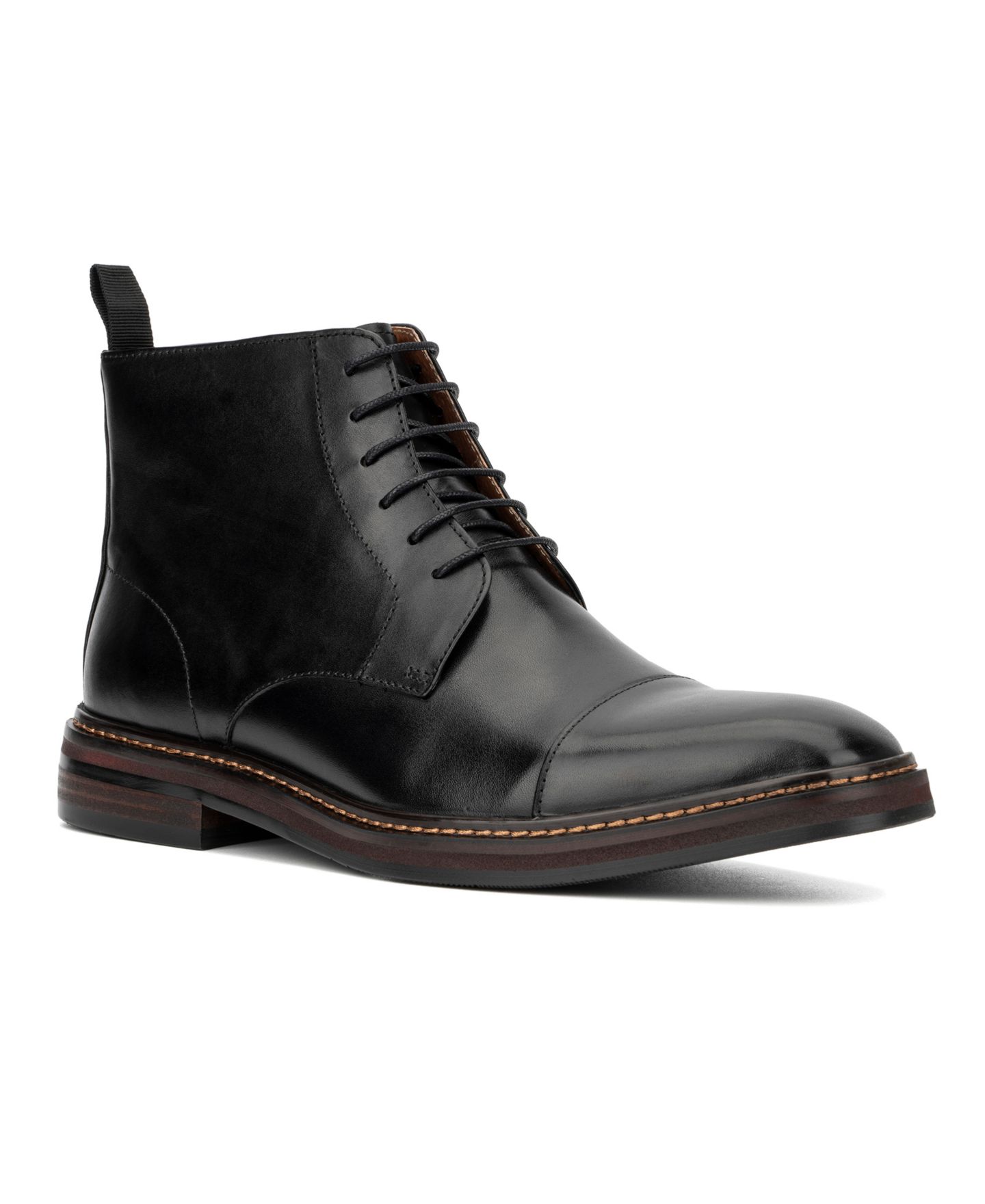 Мужские ботинки Vintage Foundry Co Barnaby Lace-Up, цвет: Чёрный — фото 1