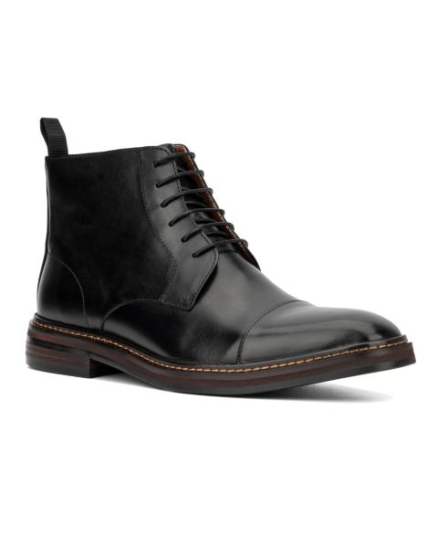 Мужские ботинки Vintage Foundry Co Barnaby Lace-Up, цвет: Чёрный