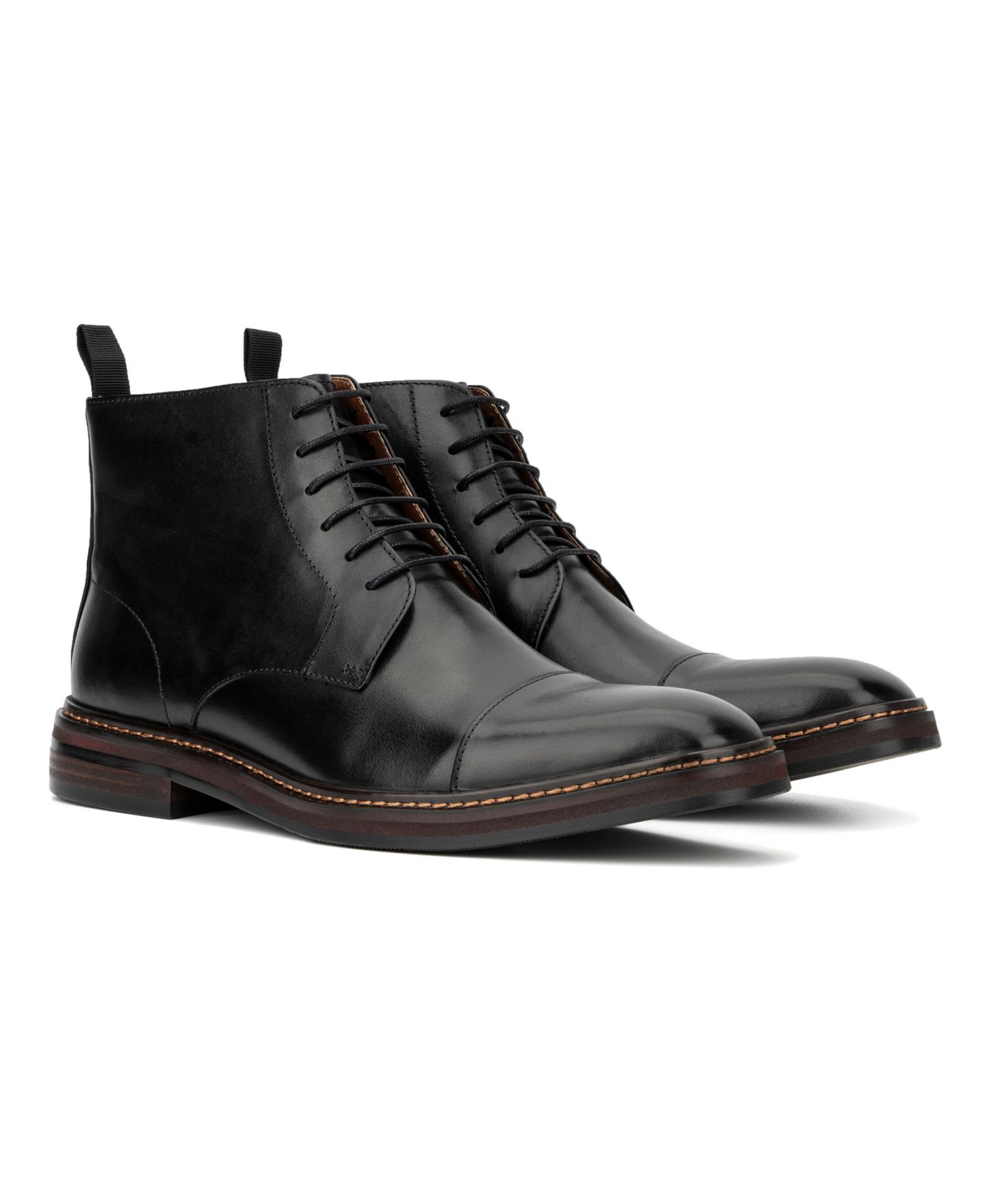 Мужские ботинки Vintage Foundry Co Barnaby Lace-Up, цвет: Чёрный — фото 8