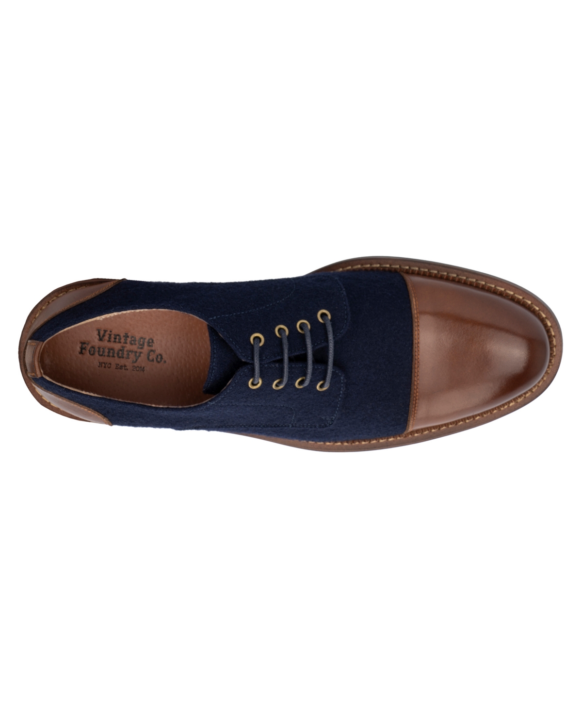 Vintage Foundry Co Men's Dante Lace-Up Oxfords