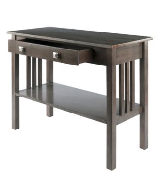Stafford 29.92" Wood Console Hall Table
