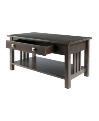 Stafford 18.11" Wood Coffee Table