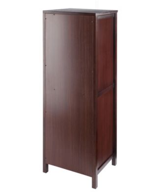 Brooke Jelly 47.44" Wood 2-Section Cupboard