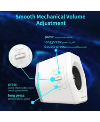 G2000 PC Gaming Computer Speakers, Bluetooth USB AUX