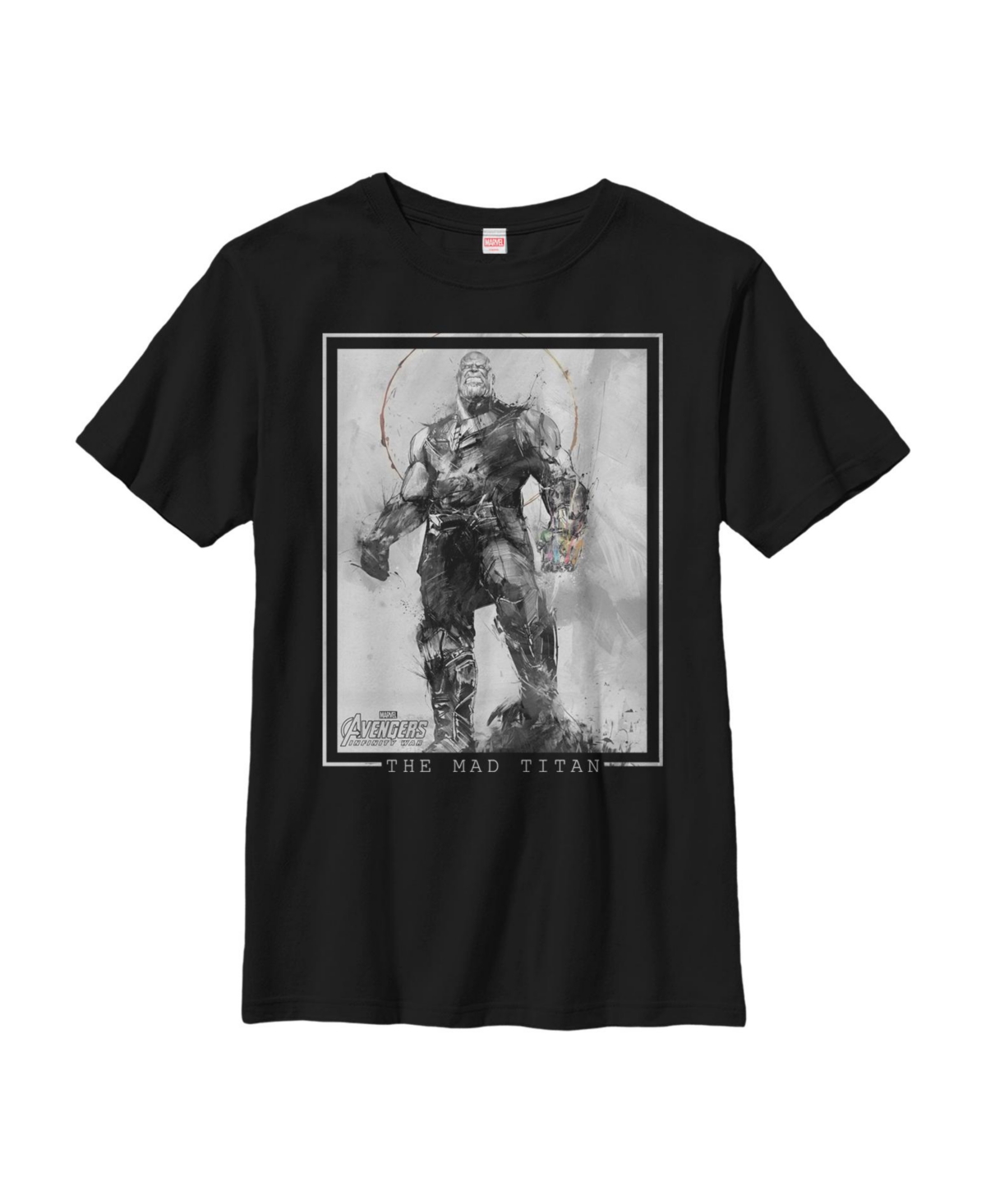 Boys thanos shirt clearance