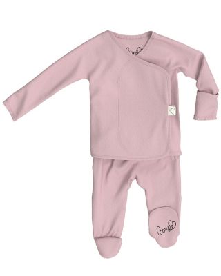 Bonsie Baby Baby Bonsie Skin to Skin Boy, Footie - Peony