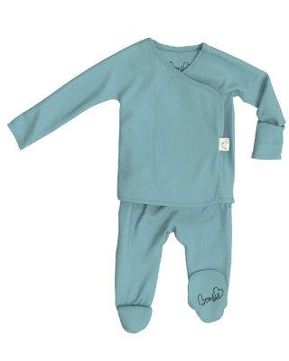 Bonsie Baby Baby Bonsie Skin to Skin Boy, Footie - Ripple