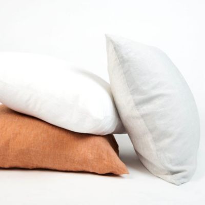 26" x 26" French Linen Euro Pillow with removable Sham