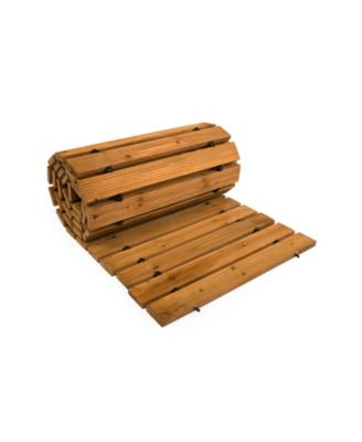 6' Portable Wooden Pathway for Gardens