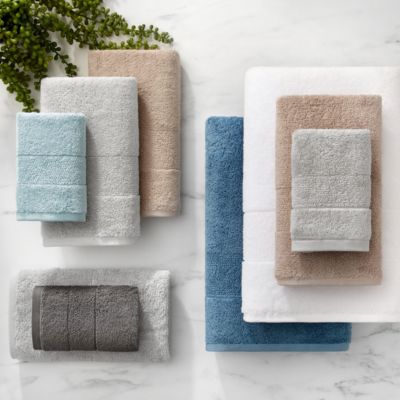Luxury Turkish Washcloths, 8-Pack, 600 GSM, Extra Soft  Plush, 13x13, Solid Color Options with Dobby Border