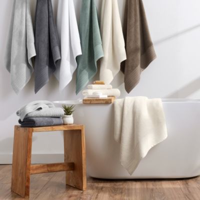 Anatolia Turkish Washcloths (8 Pack), 13x13, 600 GSM, Woven Linen-Inspired Dobby, Ring Spun Combed Cotton, Low Twist