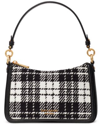 kate spade new york - Hudson Posh Plaid Jacquard Medium Convertible Crossbody