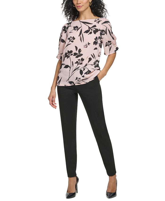 Macys boat neck tops 2025
