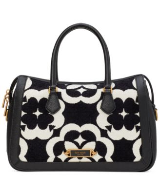 kate spade new york - Gramercy Oversized Spade Flower Monogram Satchel