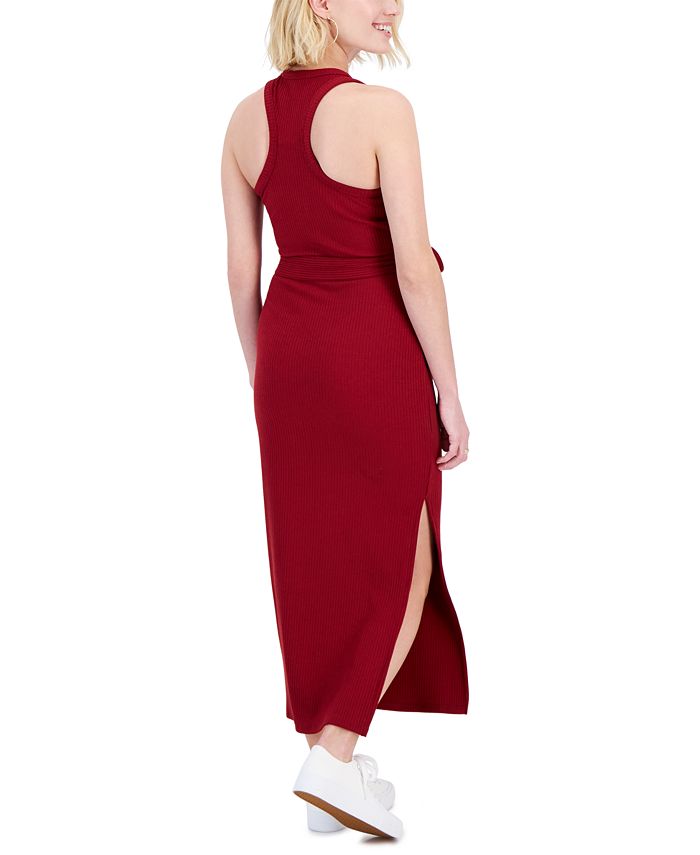 Bar III Petite RibKnit Midi Dress, Created for Macy's & Reviews