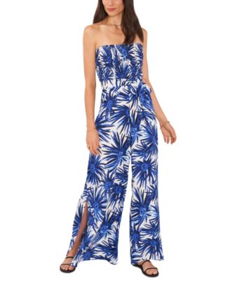 strapless jumpsuit cover up