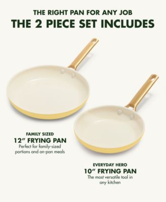 Reserve Ceramic 10" & 12" Nonstick Frypans, Set of 2